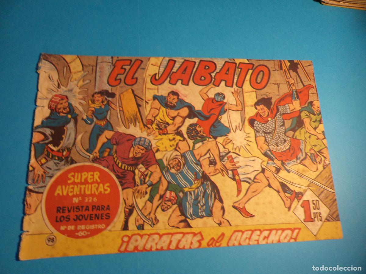Tebeos: El Jabato. N&ordm; 98. Bruguera. Original. Es el de la foto. Castigado.