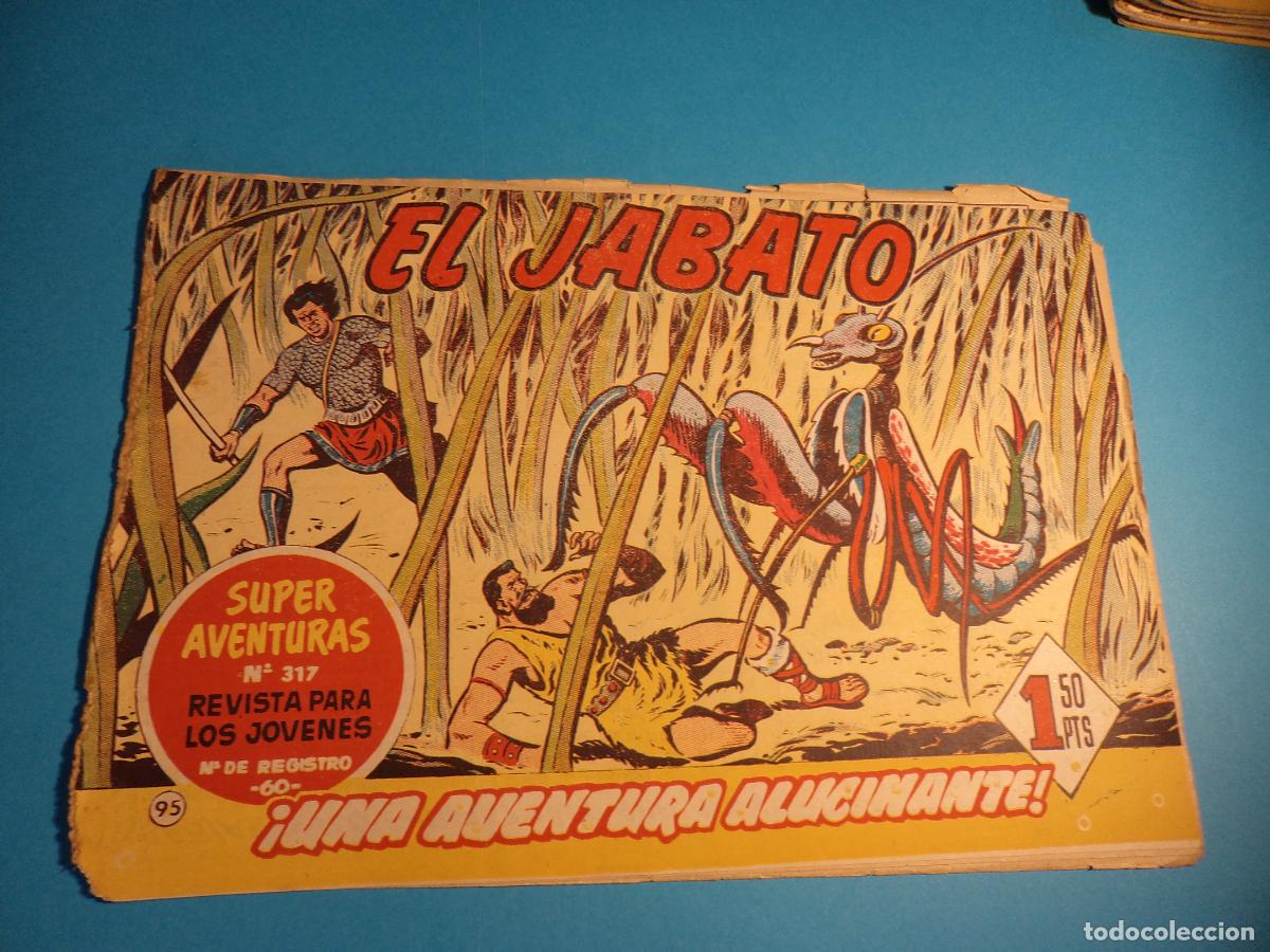 Tebeos: El Jabato. N&ordm; 95. Bruguera. Original. Es el de la foto. Castigado.