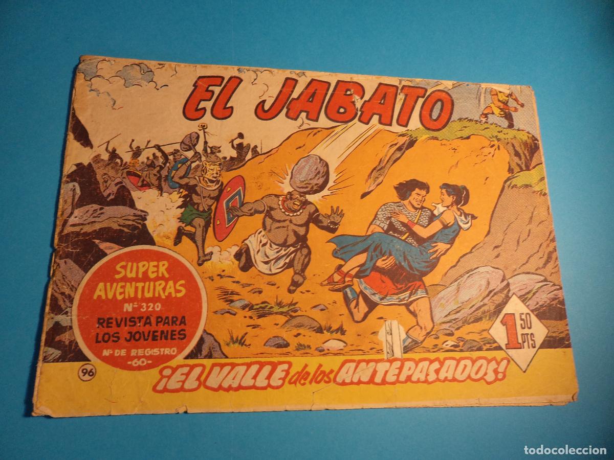 Tebeos: El Jabato. N&ordm; 96. Bruguera. Original. Es el de la foto. Castigado.