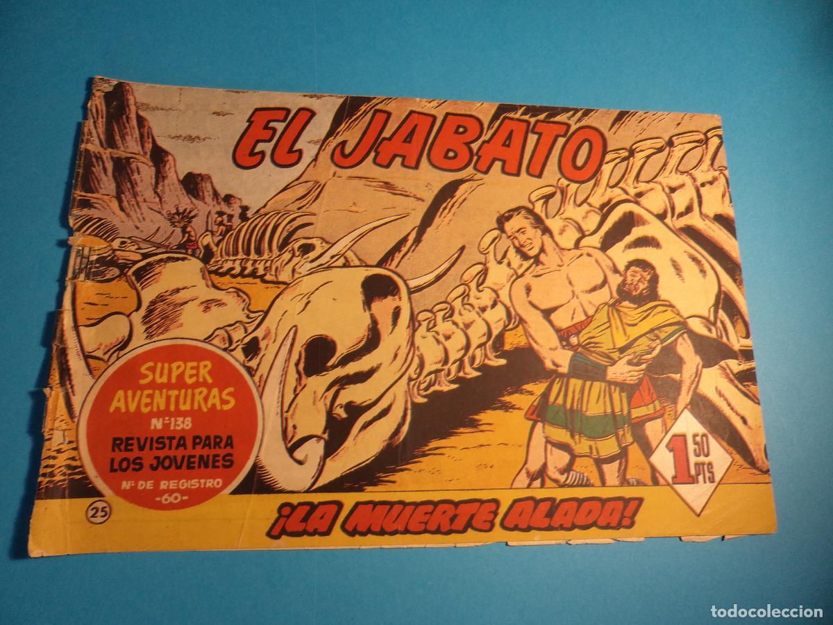 Tebeos: El Jabato. N&ordm; 25. Bruguera. Original. Es el de la foto. Castigado.