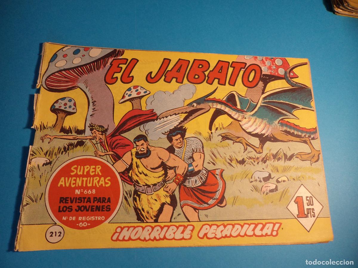 Tebeos: El Jabato. N&ordm; 212. Bruguera. Original. Es el de la foto. Castigado.