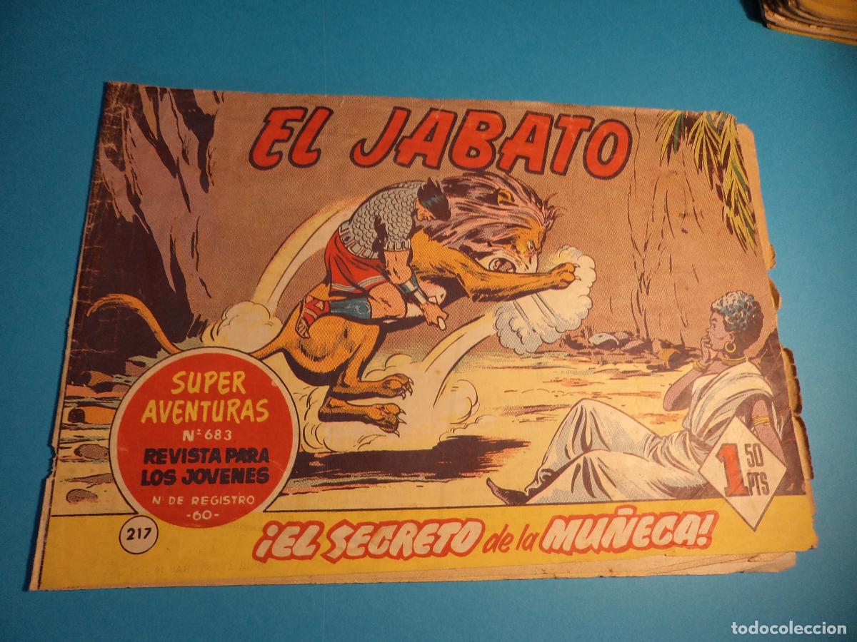 Tebeos: El Jabato. N&ordm; 214. Bruguera. Original. Es el de la foto. Castigado.