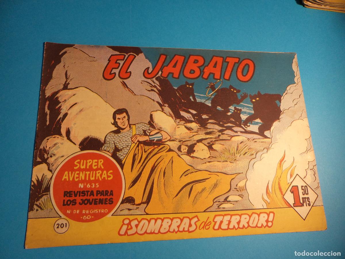 Tebeos: El Jabato. N&ordm; 201. Bruguera. Original. Es el de la foto. Con se&ntilde;ales de uso.