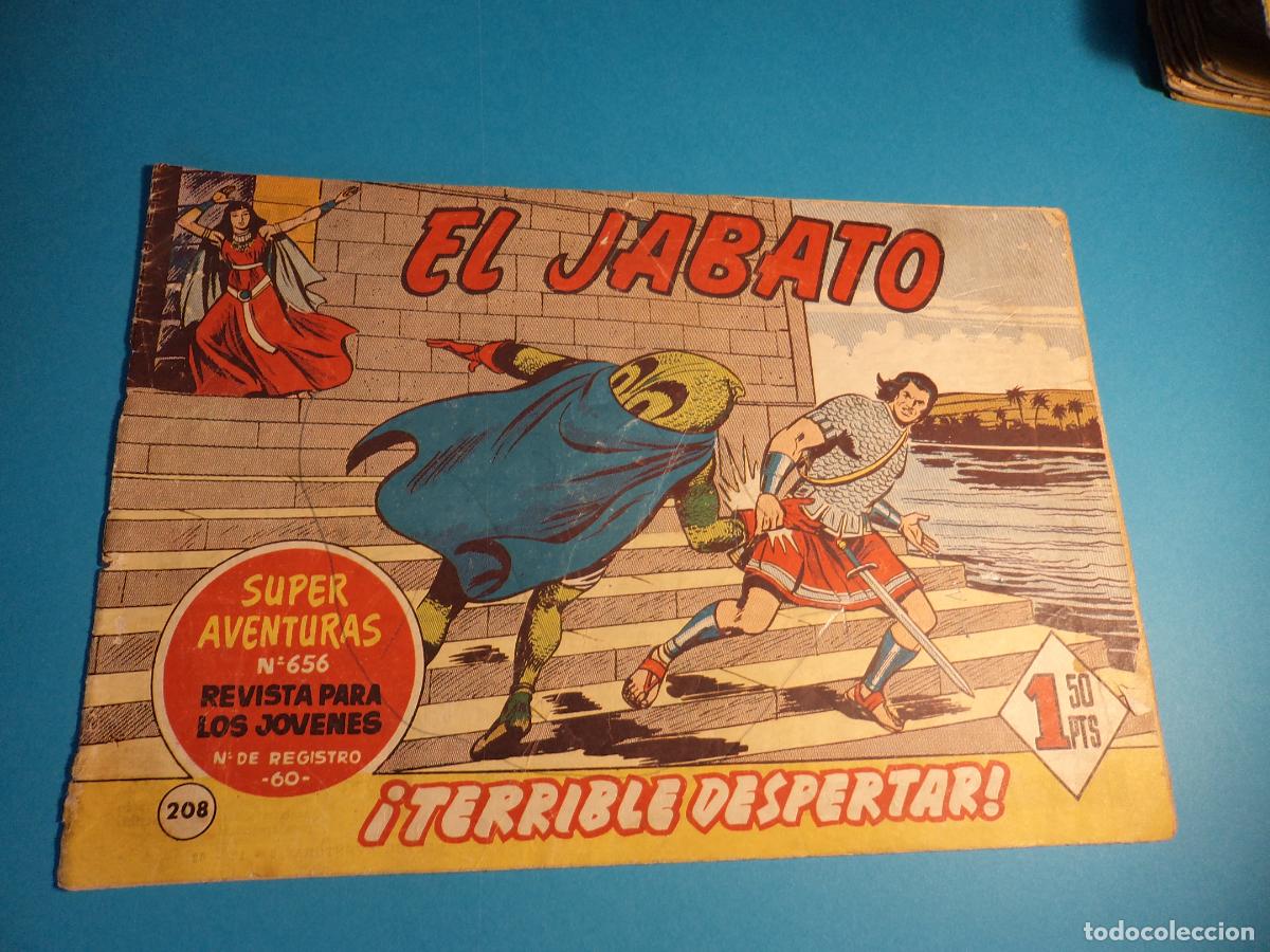 Tebeos: El Jabato. N&ordm; 208. Bruguera. Original. Es el de la foto. Con se&ntilde;ales de uso.