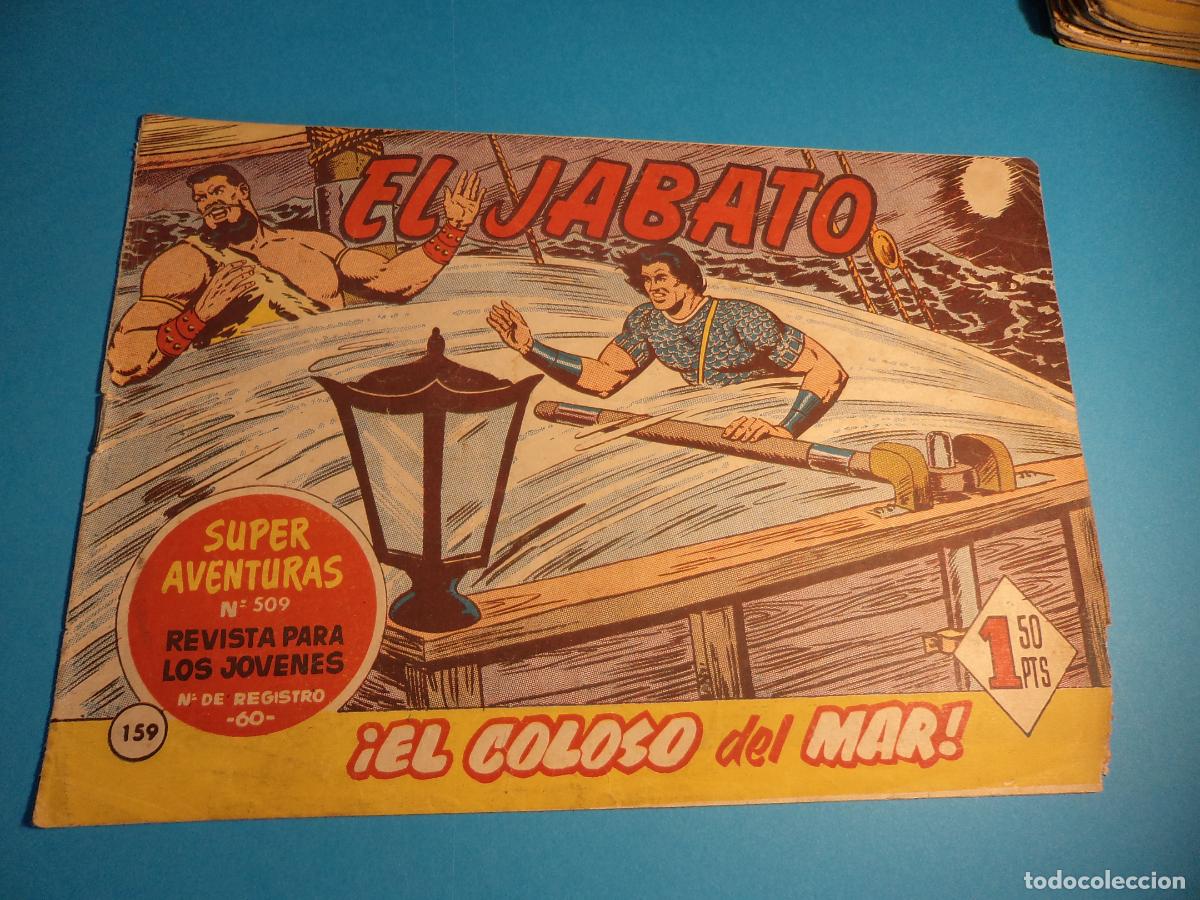 Tebeos: El Jabato. N&ordm; 159. Bruguera. Original. Es el de la foto. Con se&ntilde;ales de uso.