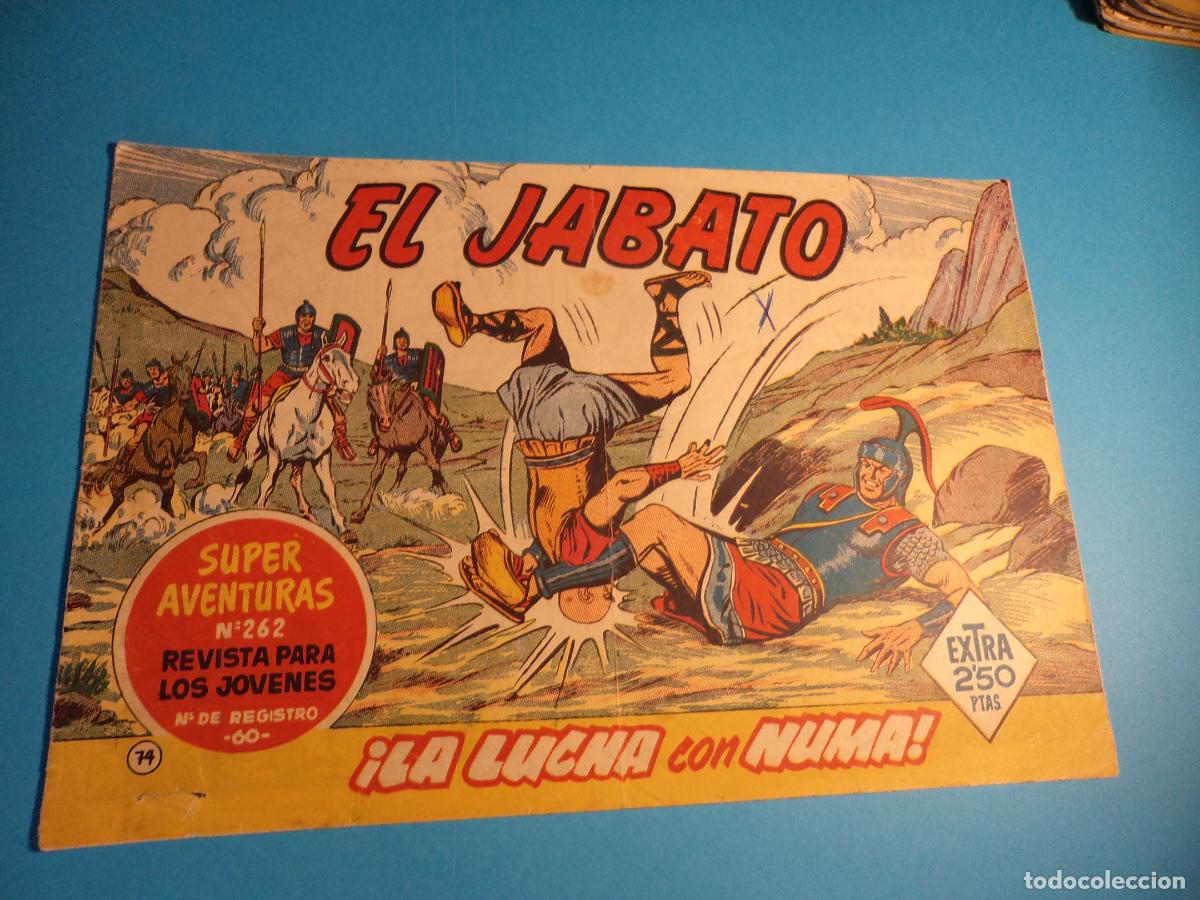 Tebeos: El Jabato. N&ordm; 74. Bruguera. Original. Es el de la foto. Con se&ntilde;ales de uso.