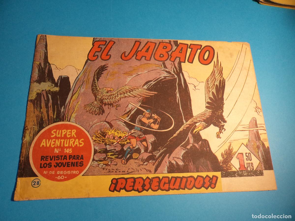Tebeos: El Jabato. N&ordm; 28. Bruguera. Original. Es el de la foto. Con se&ntilde;ales de uso.