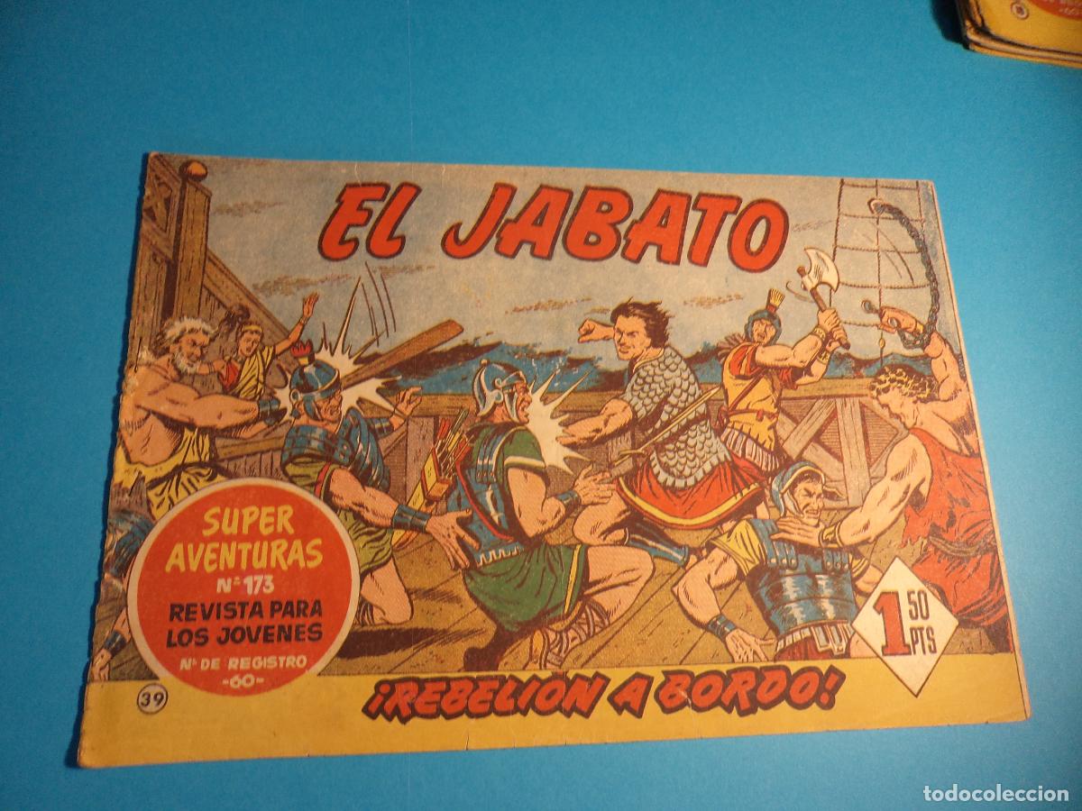 Tebeos: El Jabato. N&ordm; 39. Bruguera. Original. Es el de la foto. Con se&ntilde;ales de uso.