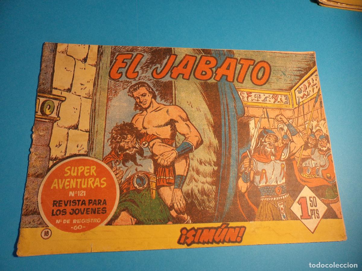 Tebeos: El Jabato. N&ordm; 18. Bruguera. Original. Es el de la foto. Con se&ntilde;ales de uso.