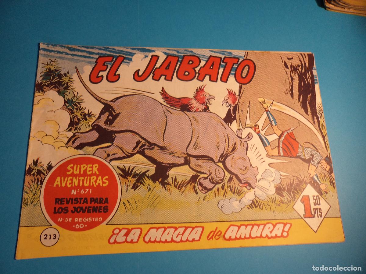 Tebeos: El Jabato. N&ordm; 213. Bruguera. Original. Es el de la foto.
