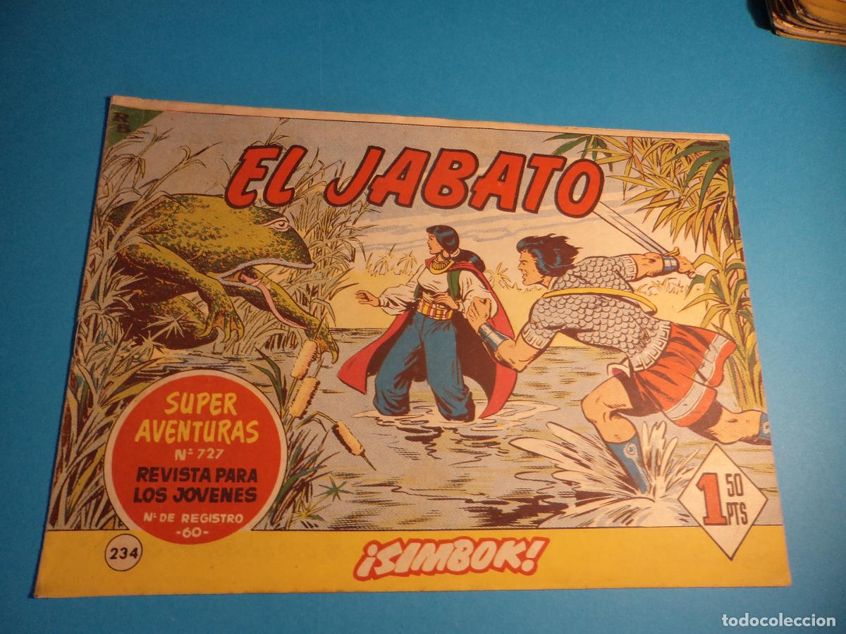 Tebeos: El Jabato. N&ordm; 234. Bruguera. Original. Es el de la foto.