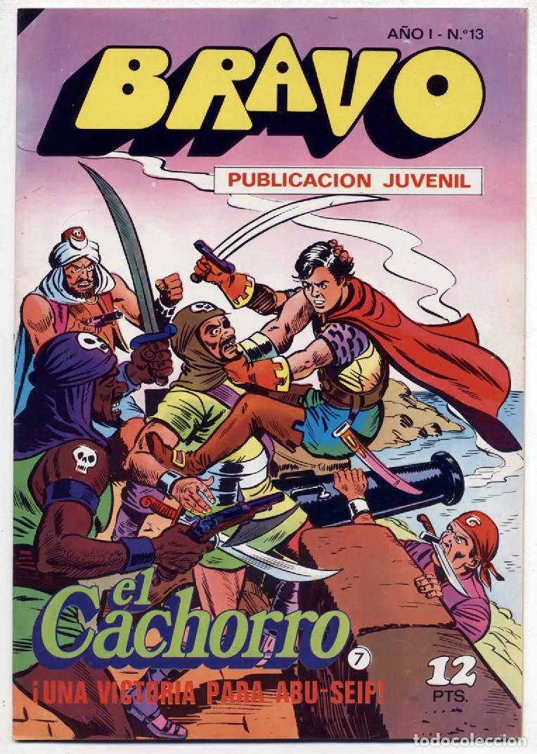 Tebeos: PUBLICACION JUVENIL BRAVO EL CACHORRO N&ordm; 5 EL FIN DE LA PARTIDA EDITORIAL BRUGUERA 1976