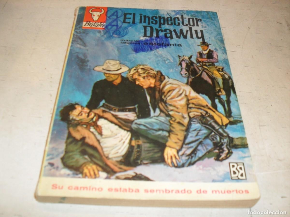 Tebeos: BOLSILIBROS BUFALO N&ordm; 606,EL INSPECTOR DRAWLY,DE ESTEFANIA,BRUGUERA,A&Ntilde;OS 60
