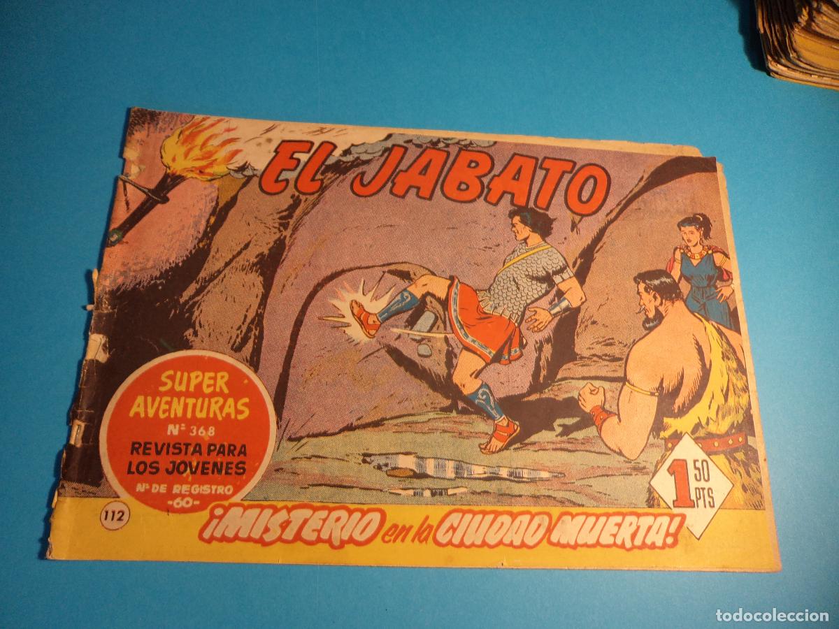 Tebeos: El Jabato. N&ordm; 112. Bruguera. Original. Es el de la foto. Castigado.