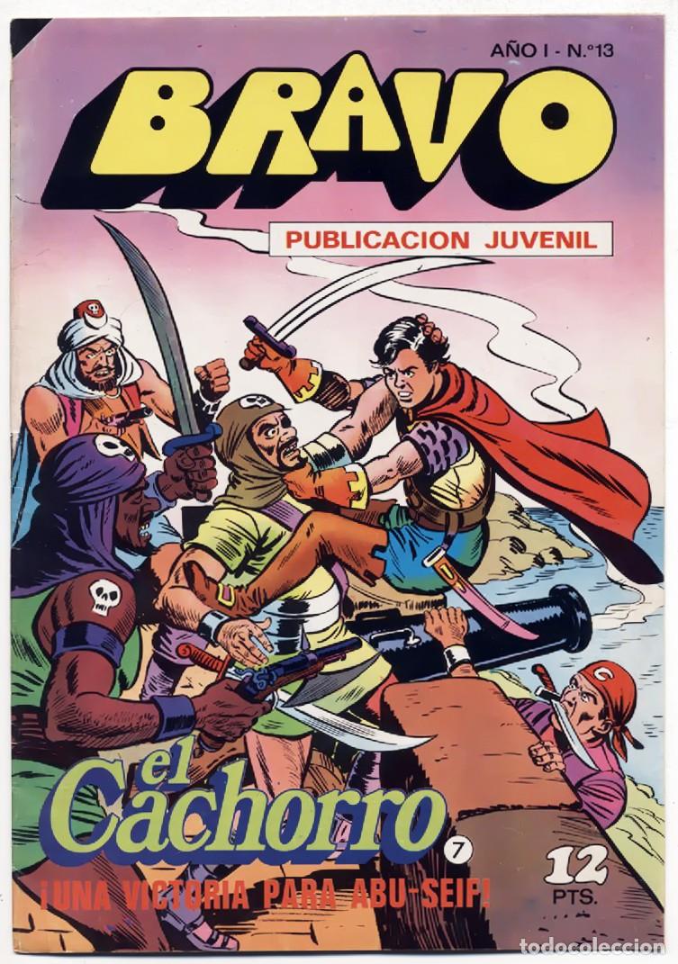 Tebeos: PUBLICACION JUVENIL BRAVO EL CACHORRO N&ordm; 7 &iexcl;UNA VICTORIA PARA ABU-SEIF! EDITORIAL BRUGUERA 1976