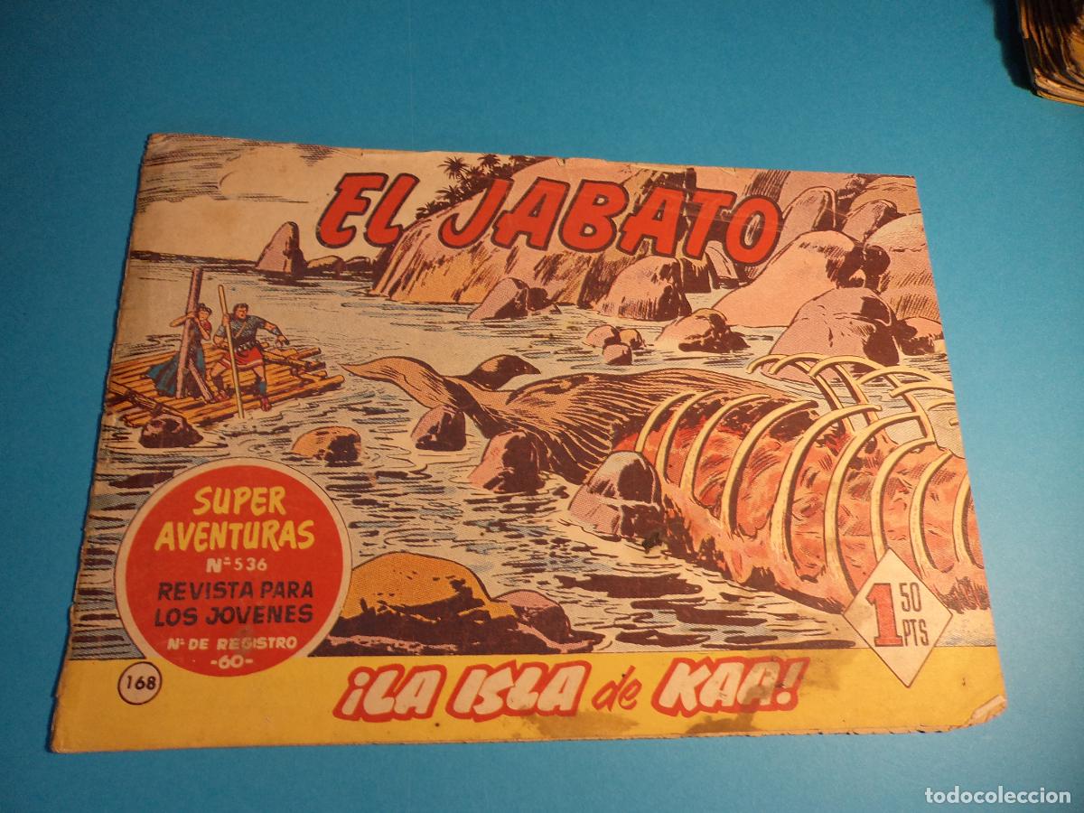 Tebeos: El Jabato. N&ordm; 168. Bruguera. Original. Es el de la foto. Castigado.