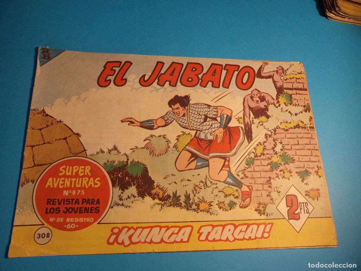 Tebeos: El Jabato. N&ordm; 308. Bruguera. Original. Es el de la foto. Castigado.