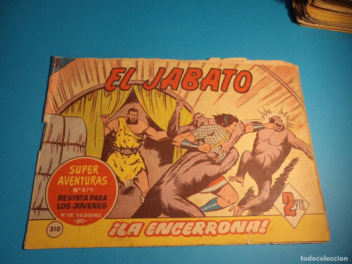 Tebeos: El Jabato. N&ordm; 310. Bruguera. Original. Es el de la foto. Castigado.