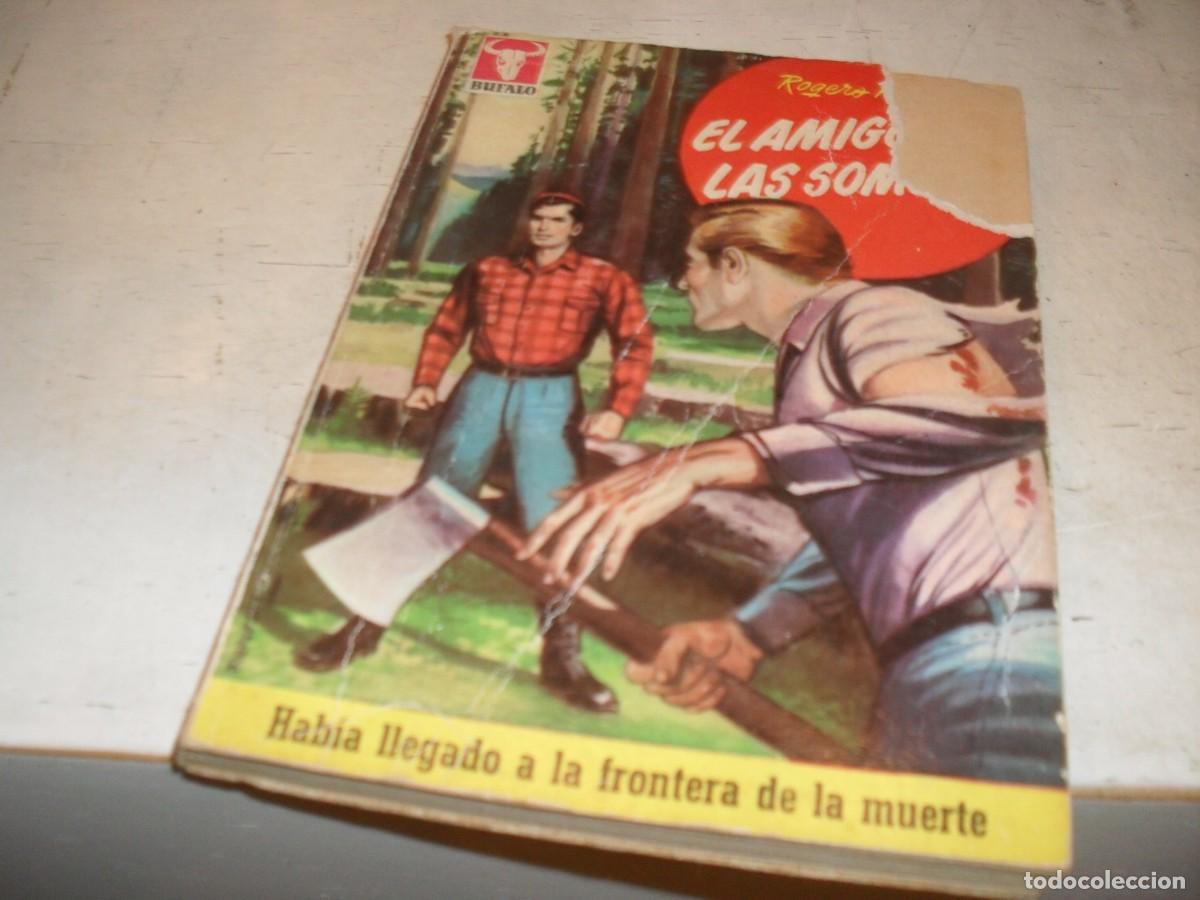 Tebeos: BOLSILIBROS BUFALO N 281,EL AMIGO DE LAS SOMBRAS,DAWN ADDAMS EN CONTRAPORTADA,BRUGUERA,A&Ntilde;OS 60
