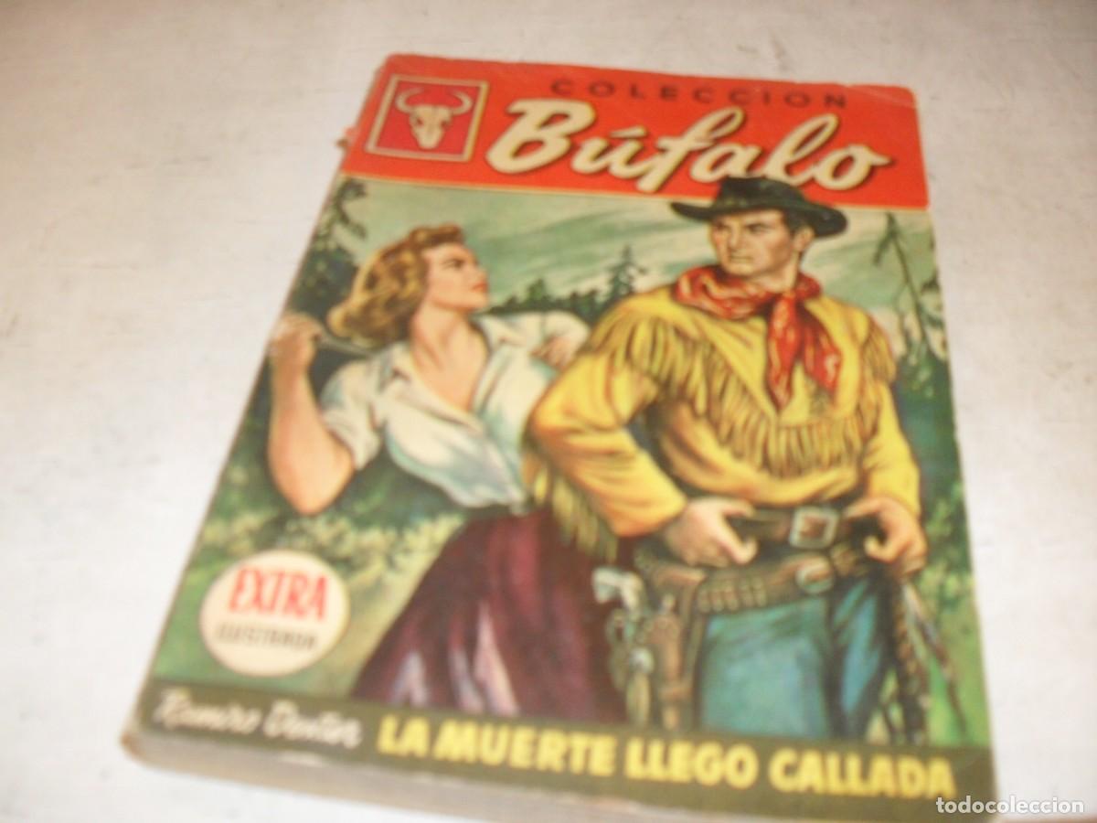 Tebeos: BOLSILIBROS BUFALO 159 LA MUERTE LLEGO CALLADA,DE RAMIRO DEXTER,CON COMIC,BRUGUERA,A&Ntilde;OS 60
