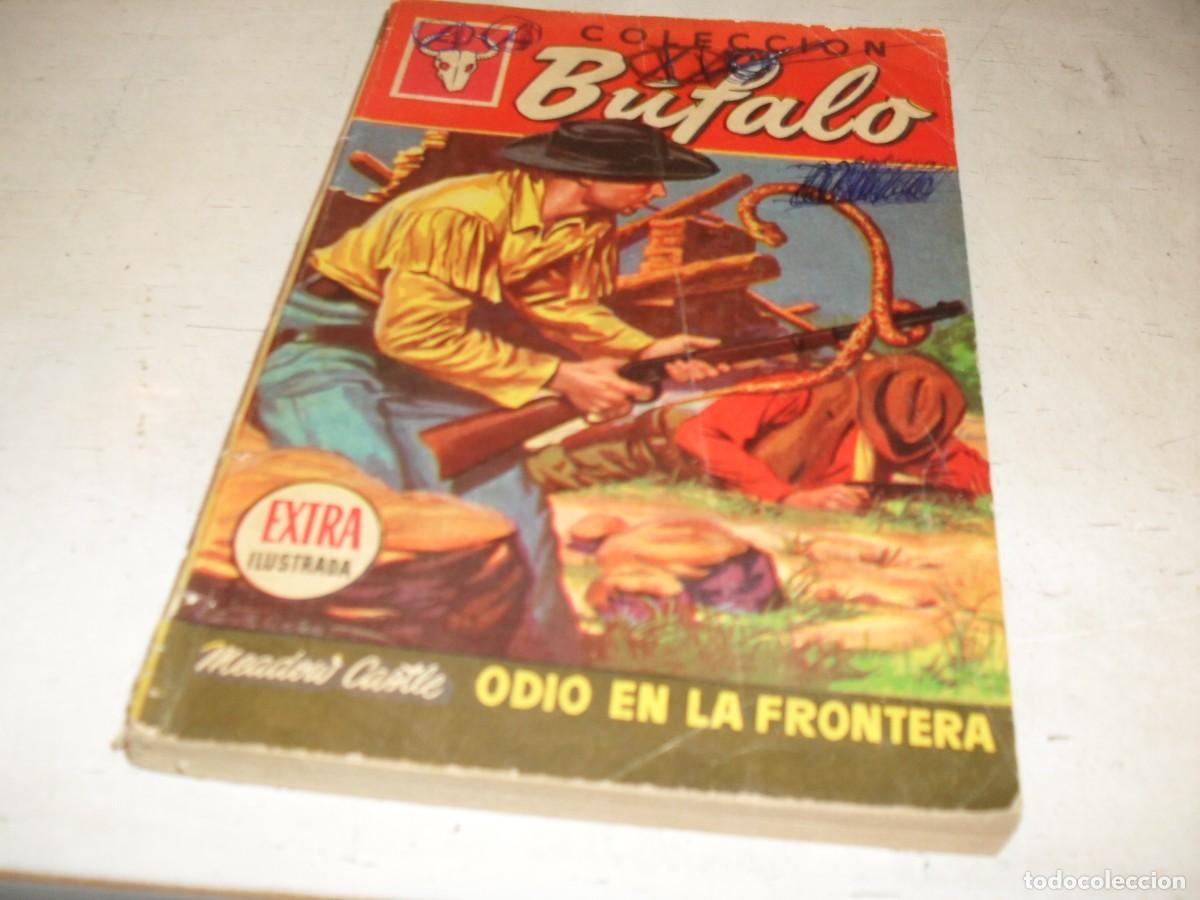 Tebeos: BOLSILIBROS BUFALO 138,ODIO EN LA FRONTERA,DE MEADOW.CASTLE,CON COMIC,BRUGUERA,A&Ntilde;OS 60