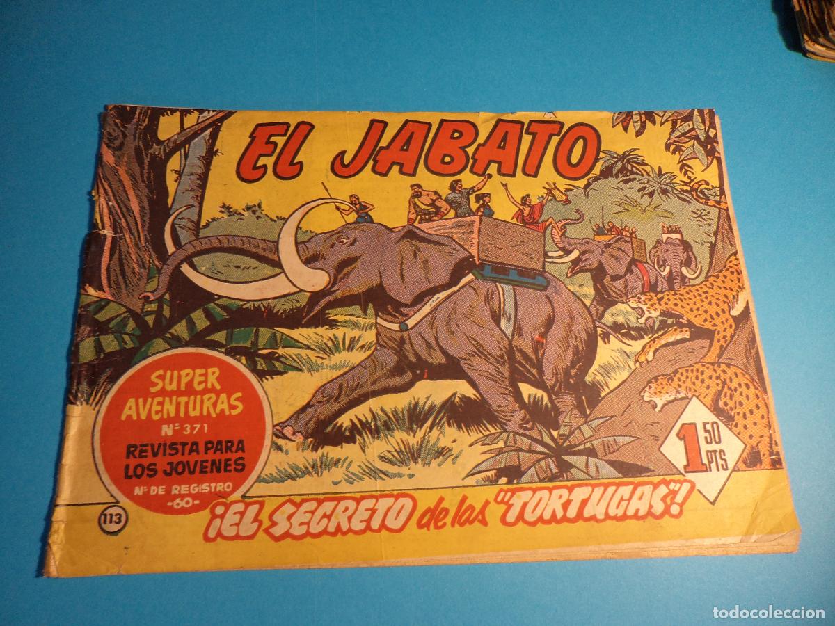 Tebeos: El Jabato. N&ordm; 113. Bruguera. Original. Es el de la foto. Castigado.