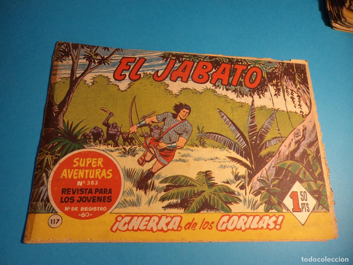 Tebeos: El Jabato. N&ordm; 117. Bruguera. Original. Es el de la foto. Castigado.