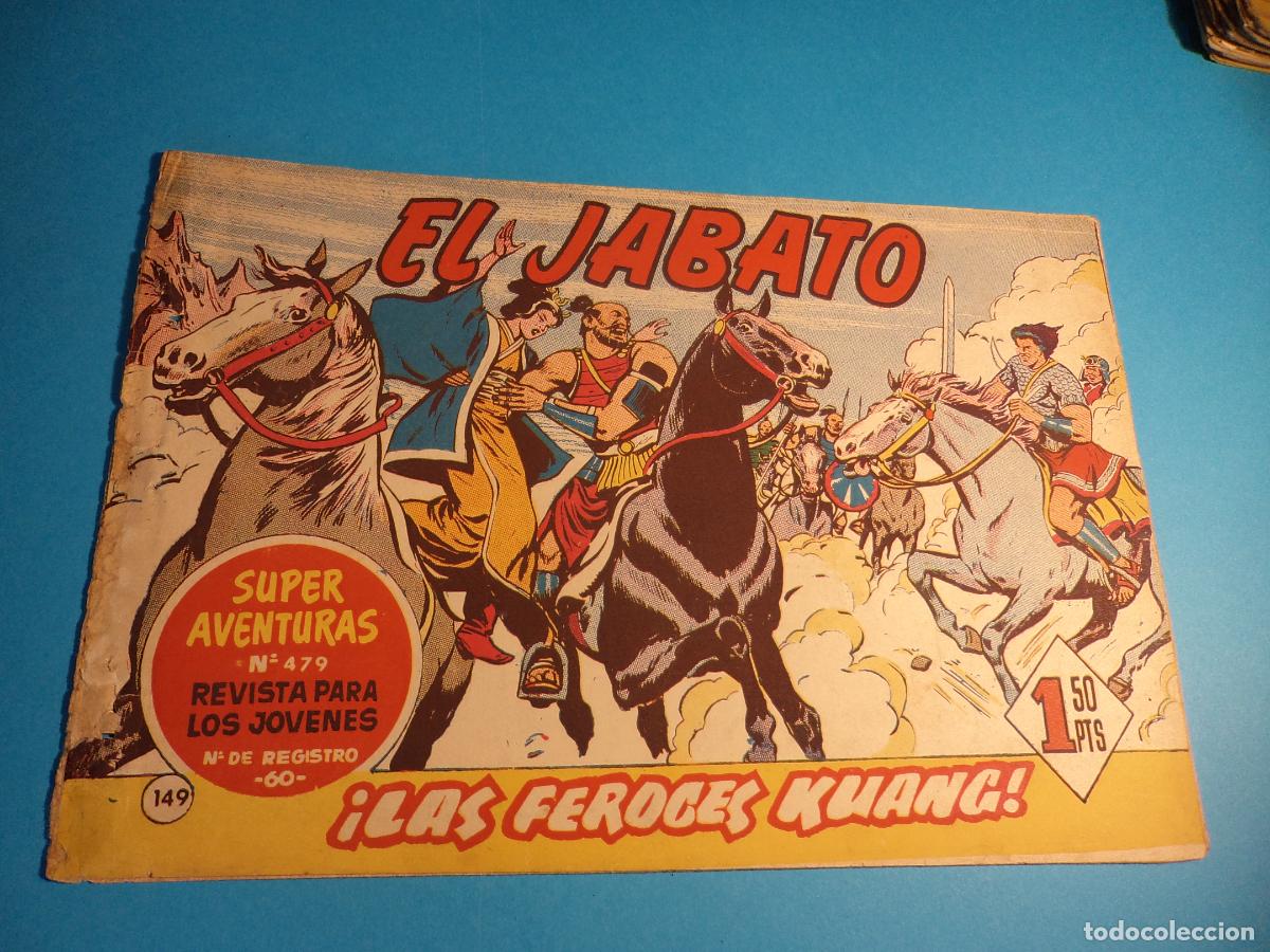 Tebeos: El Jabato. N&ordm; 149. Bruguera. Original. Es el de la foto. Castigado.