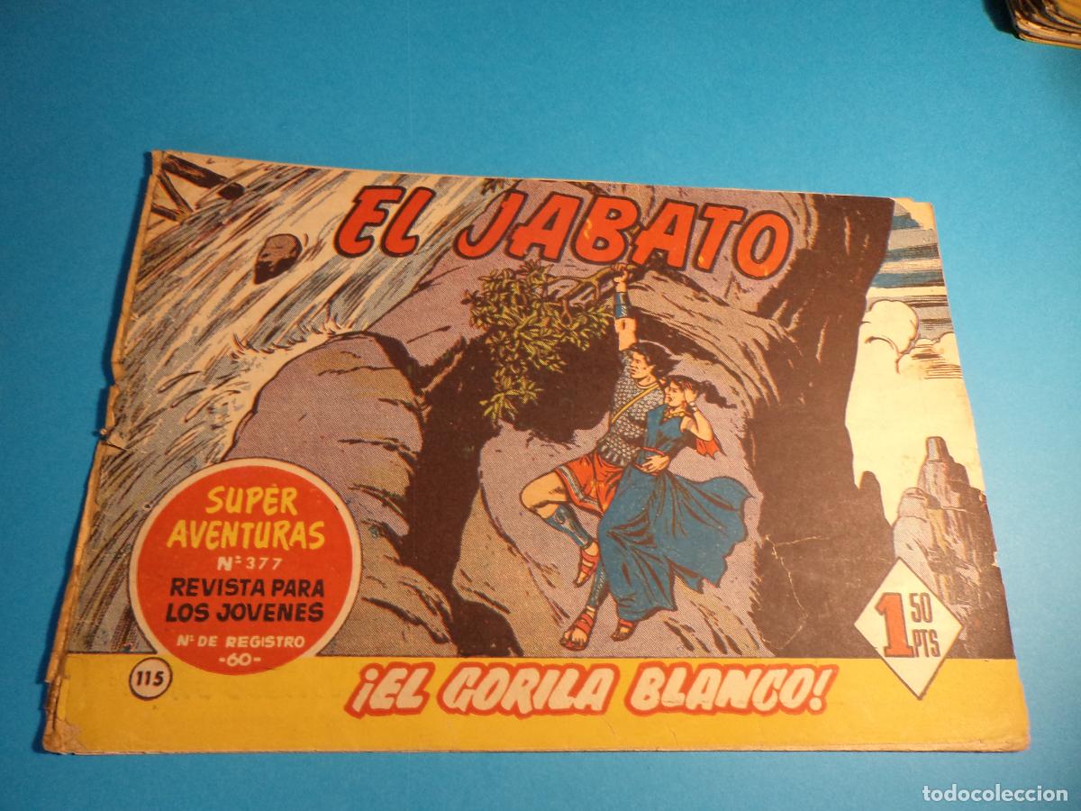 Tebeos: El Jabato. N&ordm; 115. Bruguera. Original. Es el de la foto. Castigado.