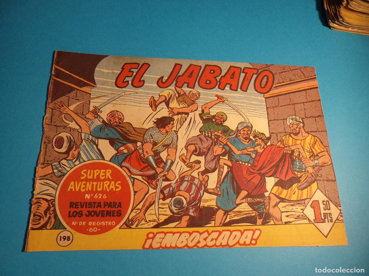 Tebeos: El Jabato. N&ordm; 198. Bruguera. Original. Es el de la foto. Castigado.