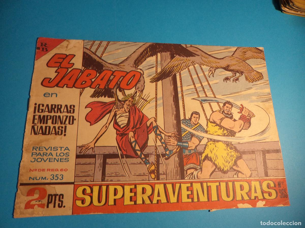 Tebeos: El Jabato. N&ordm; 353. Bruguera. Original. Es el de la foto.
