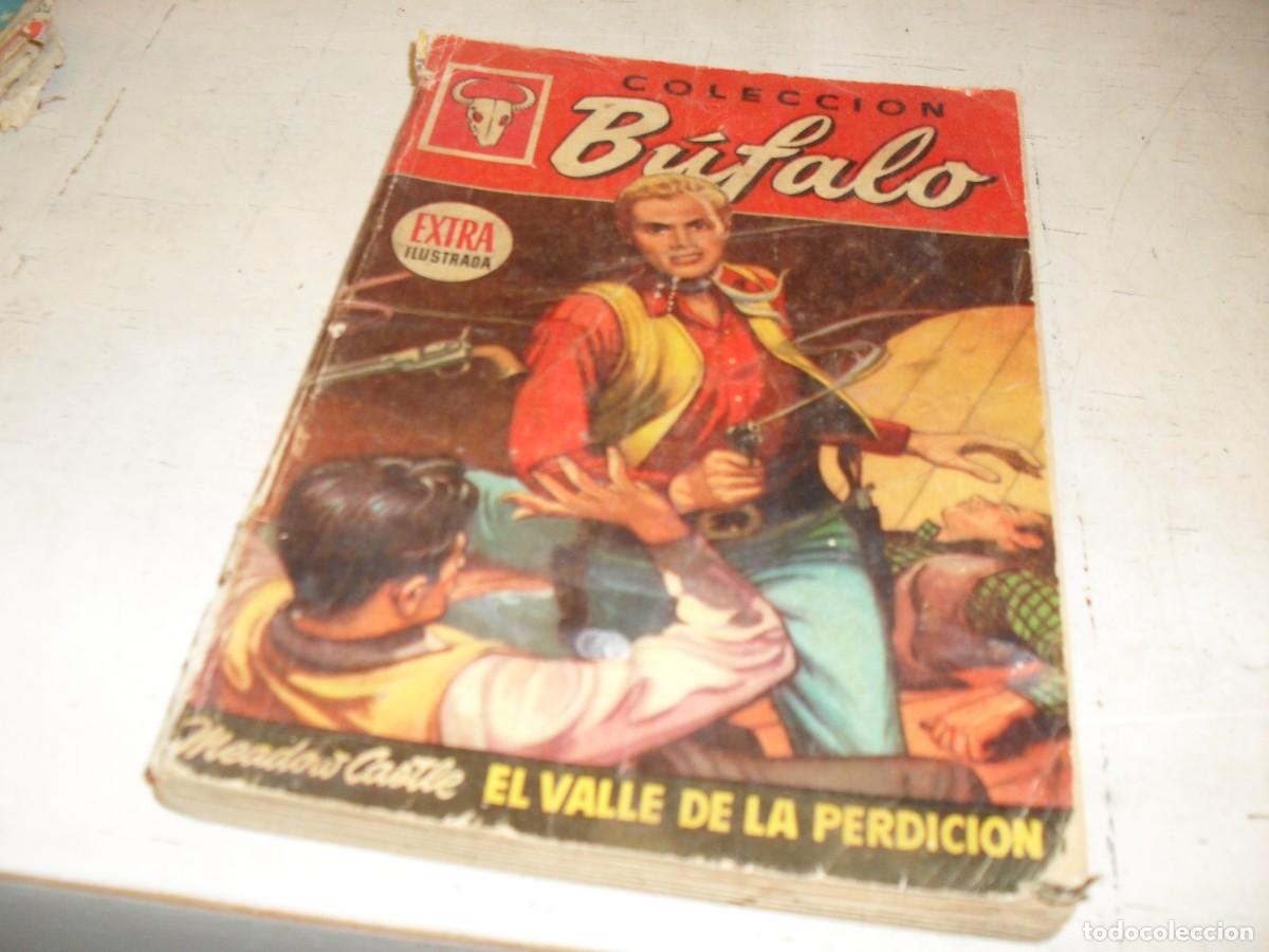 Tebeos: BOLSILIBROS BUFALO 133,EL VALLE DE LA PERDICION,DE MEADOW.CASTLE,CON COMIC,BRUGUERA,A&Ntilde;OS 60