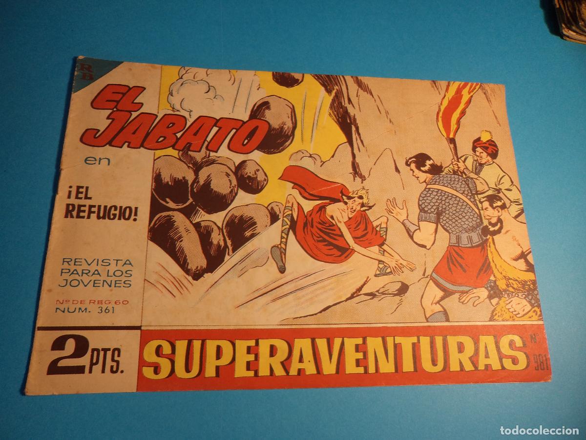 Tebeos: El Jabato. N&ordm; 361. Bruguera. Original. Es el de la foto.