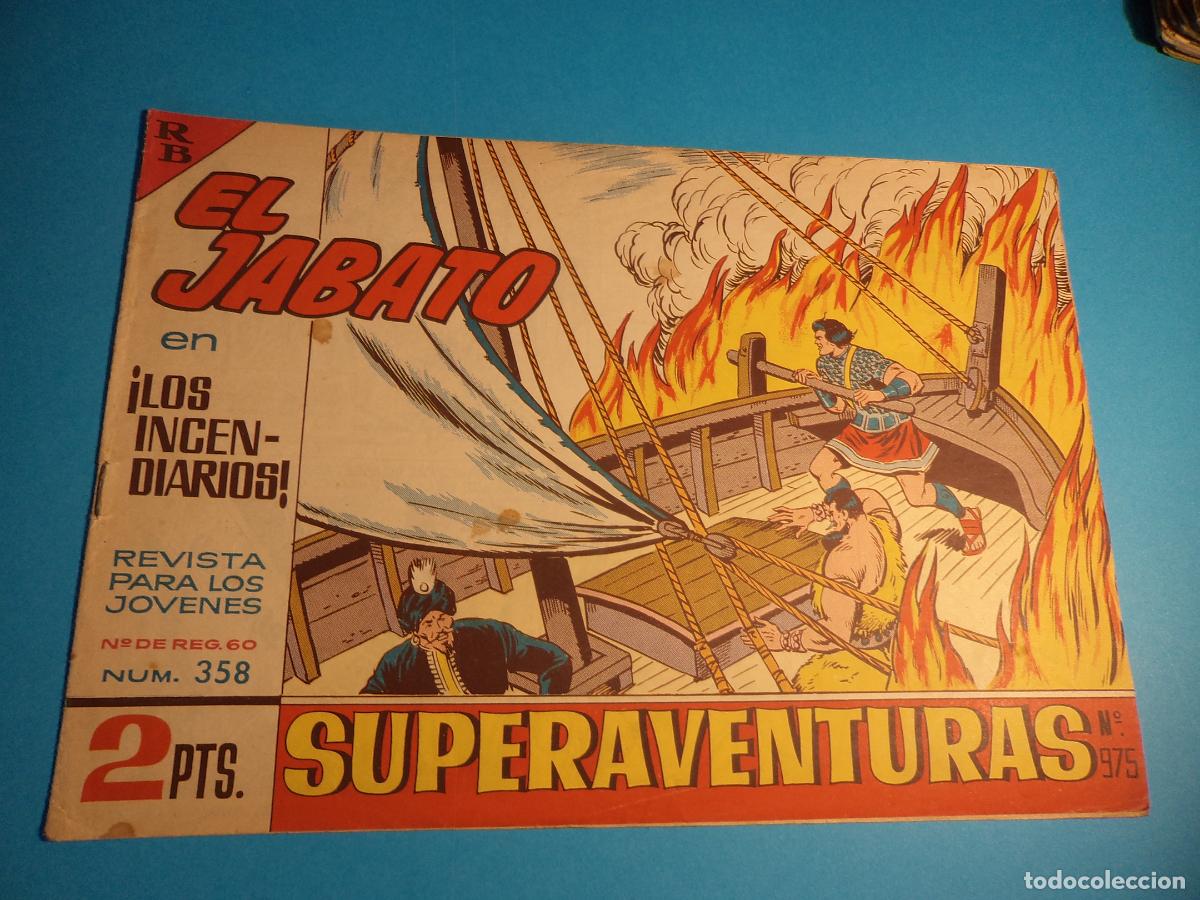 Tebeos: El Jabato. N&ordm; 358. Bruguera. Original. Es el de la foto.