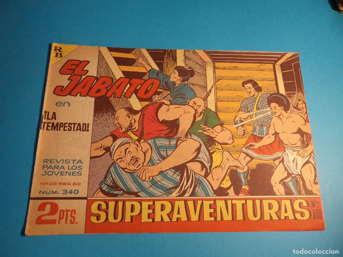 Tebeos: El Jabato. N&ordm; 340. Bruguera. Original. Es el de la foto.