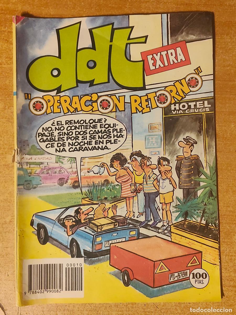 Tebeos: DDT EXTRA (1982) - OPERACION RETORNO