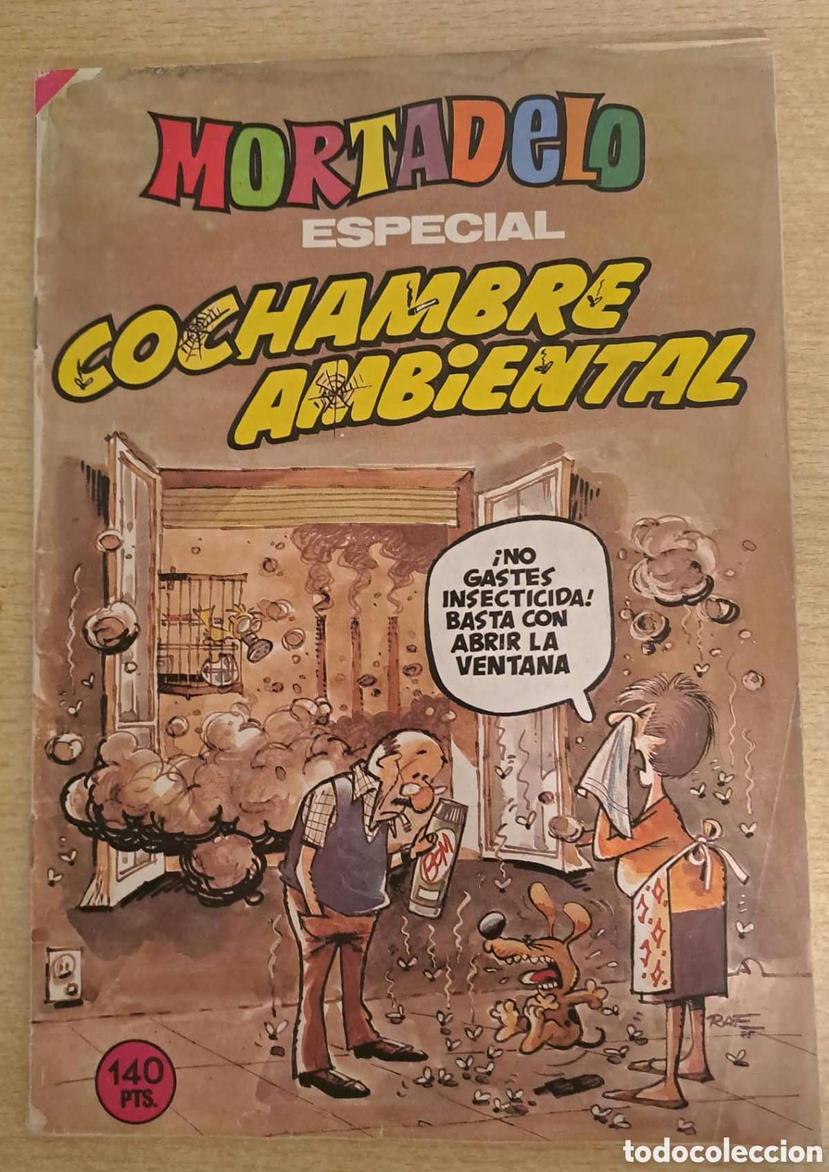 Tebeos: MORTADELO - N&ordm; 196 - ESPECIAL COCHAMBRE AMBIENTAL - BRUGUERA