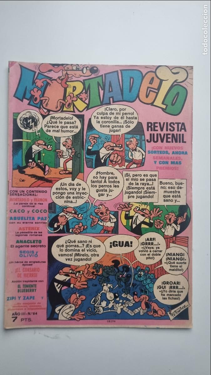 Tebeos: LOTE 4 C&Oacute;MICS MORTADELO N&ordm; 74, 84, 102 Y 104 &ndash; BRUGUERA 1970-1973