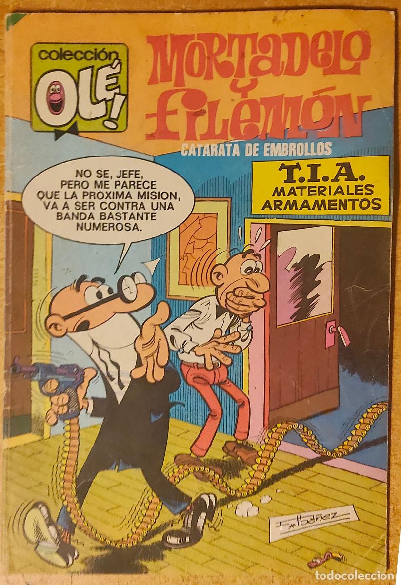 Tebeos: COMIC MORTADELO Y FILEMON -CATARATA DE EMBROLLOS- N&ordm; 100 -1983.