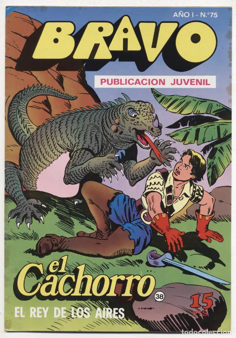 Tebeos: PUBLICACION JUVENIL BRAVO EL CACHORRO N&ordm; 38 EDITORIAL BRUGUERA 1976