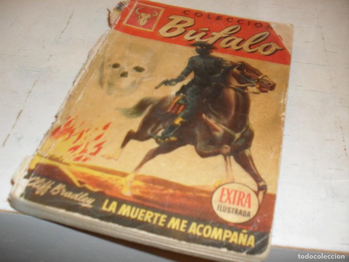 Tebeos: BOLSILIBROS BUFALO N&ordm;??,LA MUERTE ME ACOMPA&Ntilde;A,DE C.BRADLEY,CON COMIC,BRUGUERA,A&Ntilde;OS 60