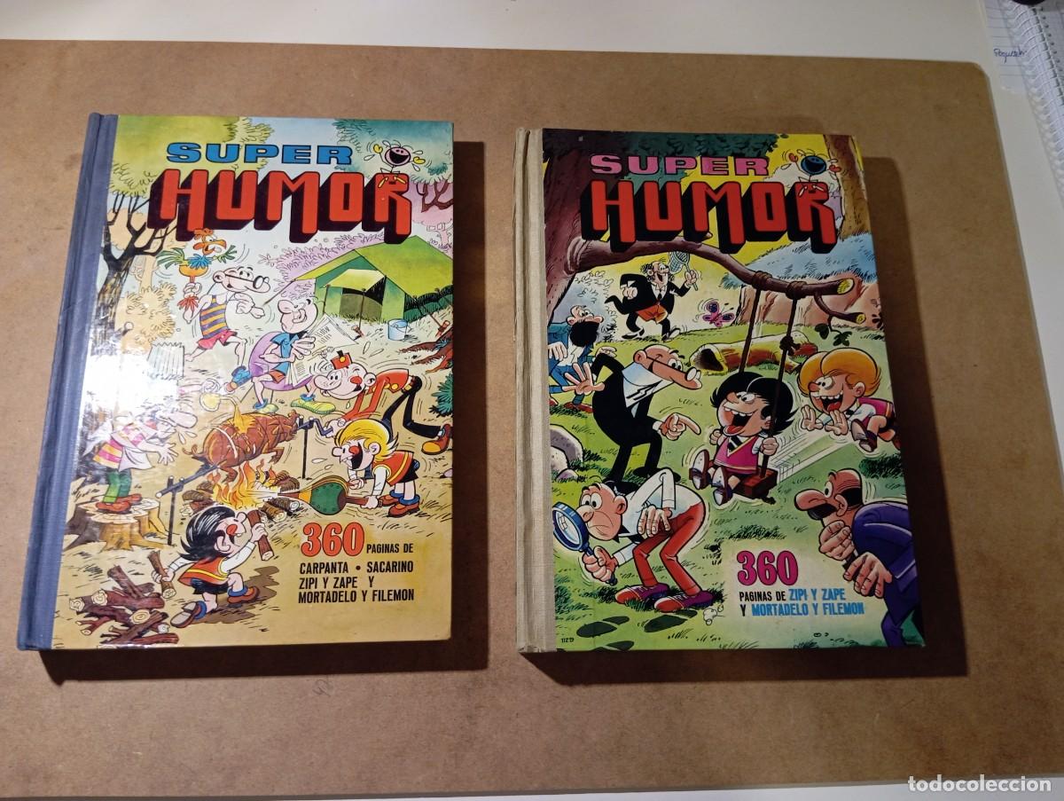 Tebeos: Lote 2 super humor bruguera n&uacute;meros XIX (19) y XX (20) primera edici&oacute;n 1977
