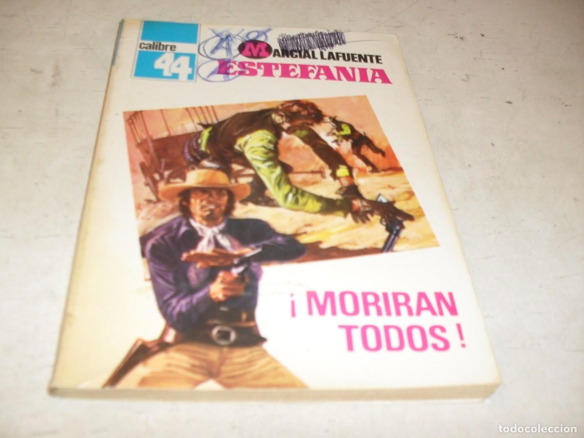 Tebeos: BOLSILIBROS CALIBRE 44 N&ordm; 464,MORIRAN TODOS&iexcl;&iexcl;,DE ESTEFANIA,BRUGUERA,A&Ntilde;OS 80