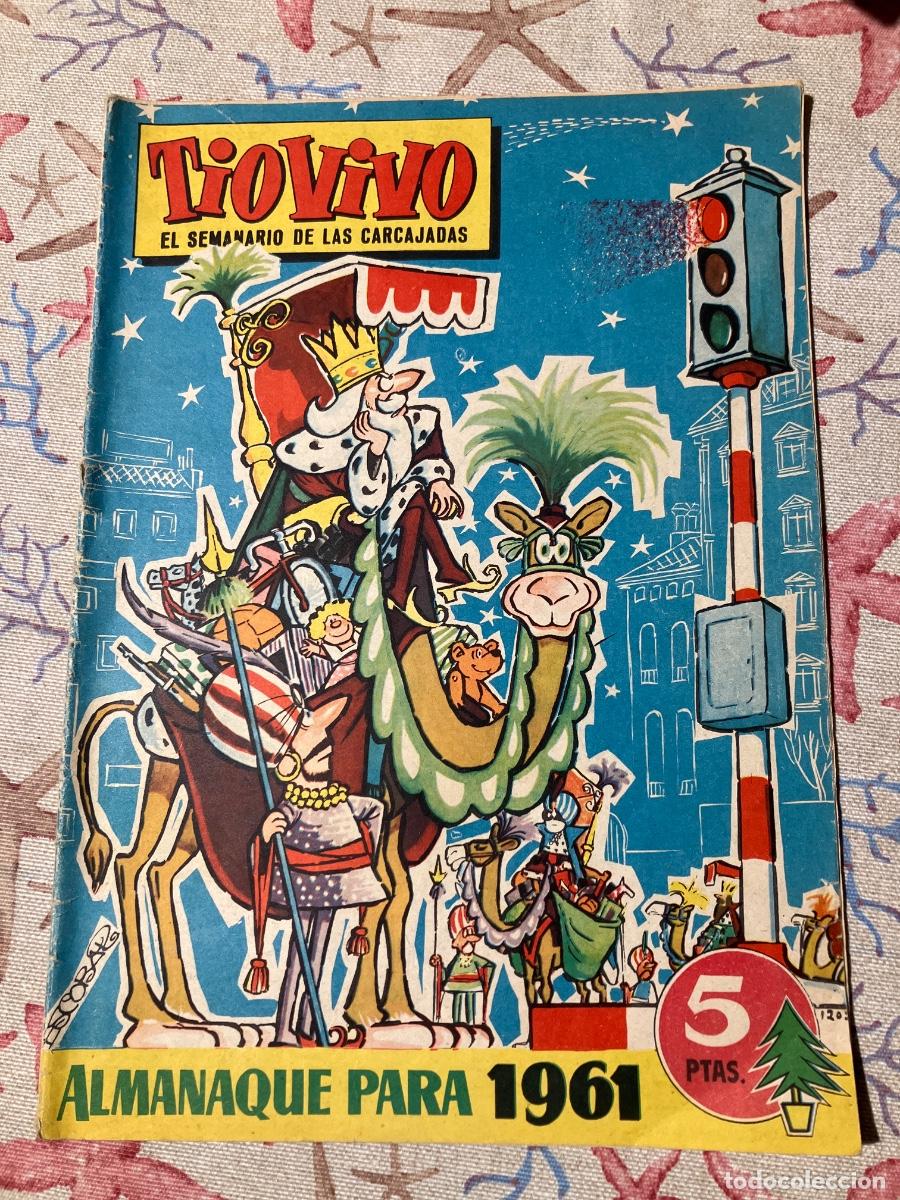 Tebeos: T&Iacute;O VIVO - ALMANAQUE PARA 1961 - CRISOL