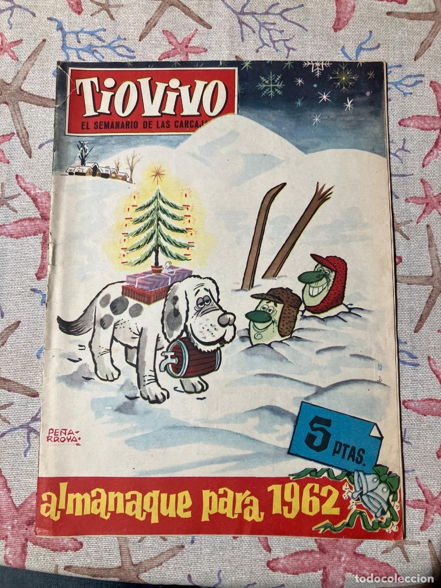 Tebeos: T&Iacute;O VIVO - ALMANAQUE PARA 1962 - CRISOL