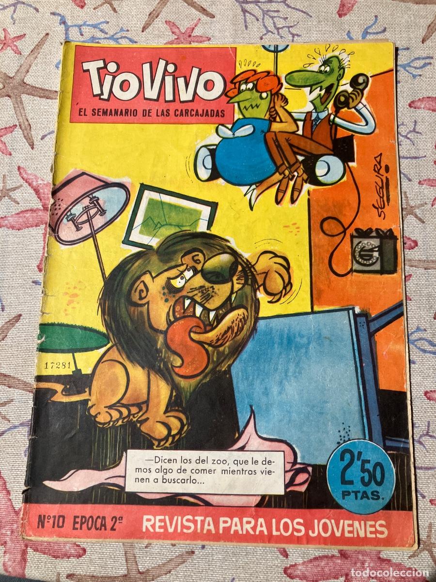 Tebeos: T&Iacute;O VIVO - SEGUNDA &Eacute;POCA - N&Uacute;MERO 10 - BRUGUERA