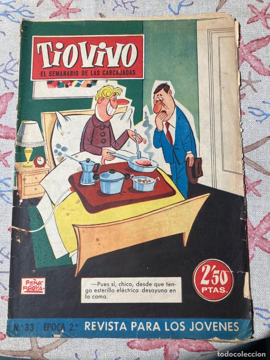 Tebeos: T&Iacute;O VIVO - N&Uacute;MERO 33 - SEGUNDA &Eacute;POCA - BRUGUERA