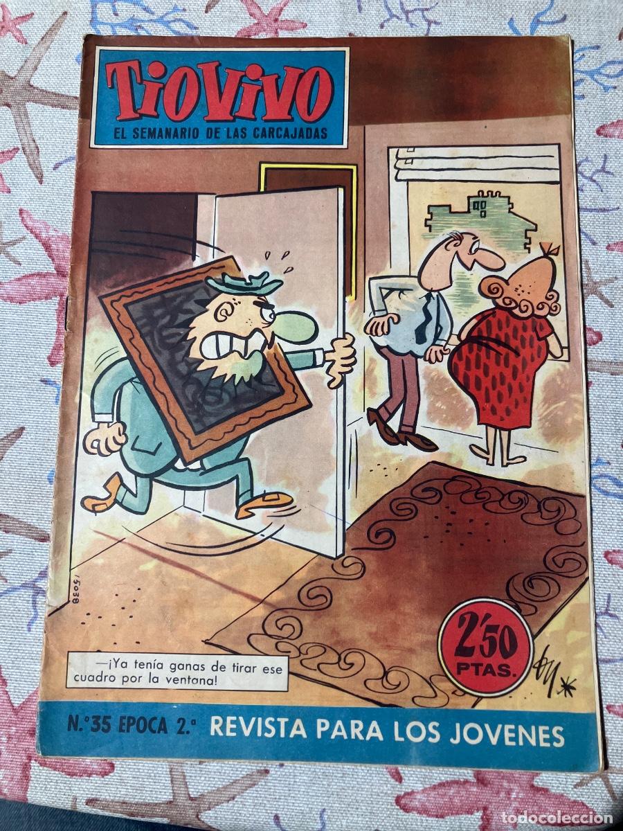 Tebeos: T&Iacute;O VIVO - N&Uacute;MERO 35 - SEGUNDA &Eacute;POCA - BRUGUERA