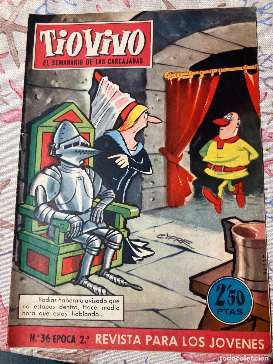 Tebeos: T&Iacute;O VIVO - N&Uacute;MERO 36 - SEGUNDA &Eacute;POCA - BRUGUERA