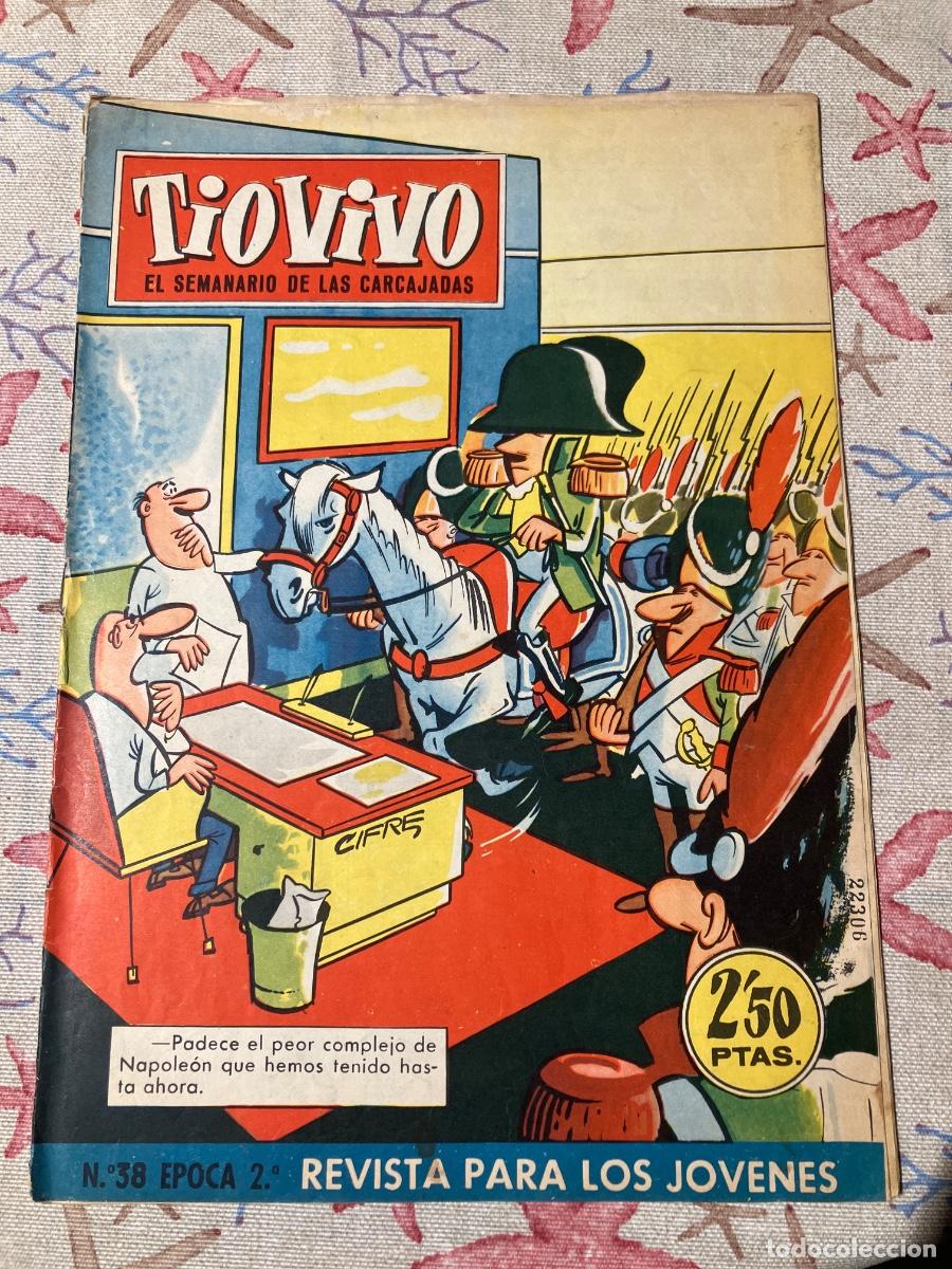 Tebeos: T&Iacute;O VIVO - N&Uacute;MERO 38 - SEGUNDA &Eacute;POCA - BRUGUERA